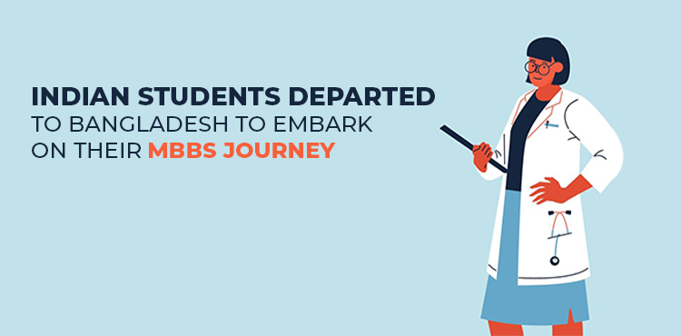 Students departure for MBBS in Bangladesh | MCI Approved Universities